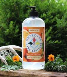 34oz Orange Hand Sanitizer