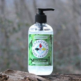 8oz Peppermint Hand Sanitizer