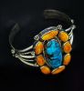 TURQUOISE/SPINY OYSTER BRACELET