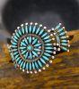 TURQUOISE NEEDLE POINT BRACELET