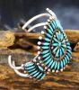 TURQUOISE NEEDLE POINT BRACELET