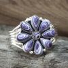 Large Wampum Flower Bracelet