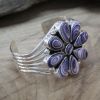Large Wampum Flower Bracelet