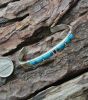 Turquoise Opal Black Onyx Inlaid Bracelet