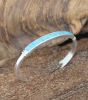 Flushed Inlay Turquoise Bracelet