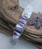 Long Oval Wampum Inlay Bracelet