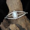 Light Opal Sterling Silver Bracelet