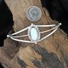 Light Opal Sterling Silver Bracelet