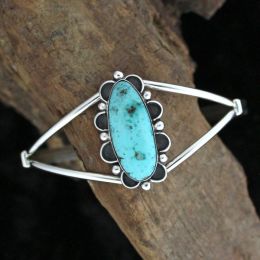 Fancy Oval Turquoise Bracelet