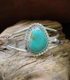 Royston Turquoise Sterling Silver Bracelet