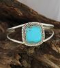 Square Turquoise Bracelet