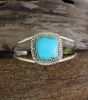 Square Turquoise Bracelet