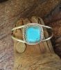 Square Turquoise Bracelet