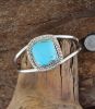 Square Turquoise Bracelet