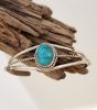 Turquoise Bracelet With Twisted Rope
