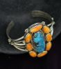 TURQUOISE/SPINY OYSTER BRACELET
