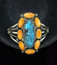 TURQUOISE/SPINY OYSTER BRACELET