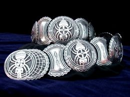 Spider Concho Belt