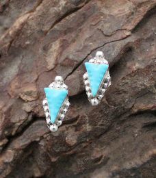 Turquoise Arrowhead Stud