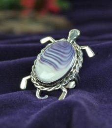 Wampum Turtle Ring