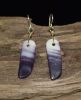 Cut Wampum Shell Earrings