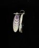 Wampum Sharp Oval Earrings