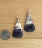 WAMPUM Triangle Earrings