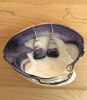 WAMPUM Triangle Earrings
