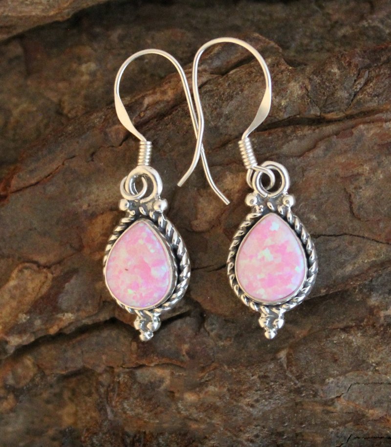 Opal teardrop earrings Clearance