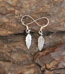 Mini Feather Earrings