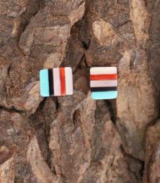 Zuni Post Earrings