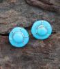 Inlaid Turquoise Studs