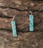 Cherokee Turquoise Slab Earrings