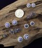 Small Fancy Round Wampum Studs