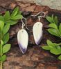 Raw Cut Wampum Earrings