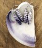 CORN COBB WAMPUM EARRINGS