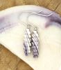 CORN COBB WAMPUM EARRINGS