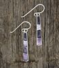 Short Wampum Inlay Earrings