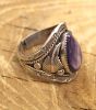 DECORATIVE WAMPUM MEN'S RING