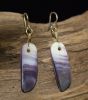 Cut Wampum Shell Earrings