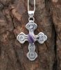 Wampum Cross Necklace