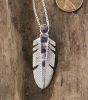 Silver Feather Necklace