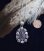 Large Teardrop Wampum Necklace