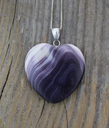 Heart Wampum Pendant