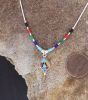 Multicolor Teardrop Necklace