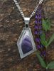 Wampum-Silver-Free form Pendant