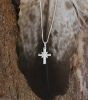 Sterling Silver Small Cross Necklace