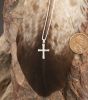 Mini Sterling Silver Cross Necklace