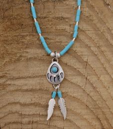 BEAR PAW NECKLACE