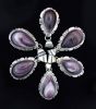 Teardrop Wampum Pendant
